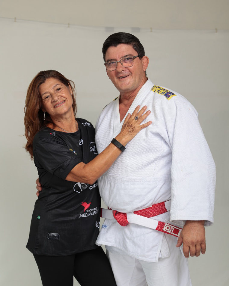Cláudio e Paula Calasans Camargo, fundadores da Academia