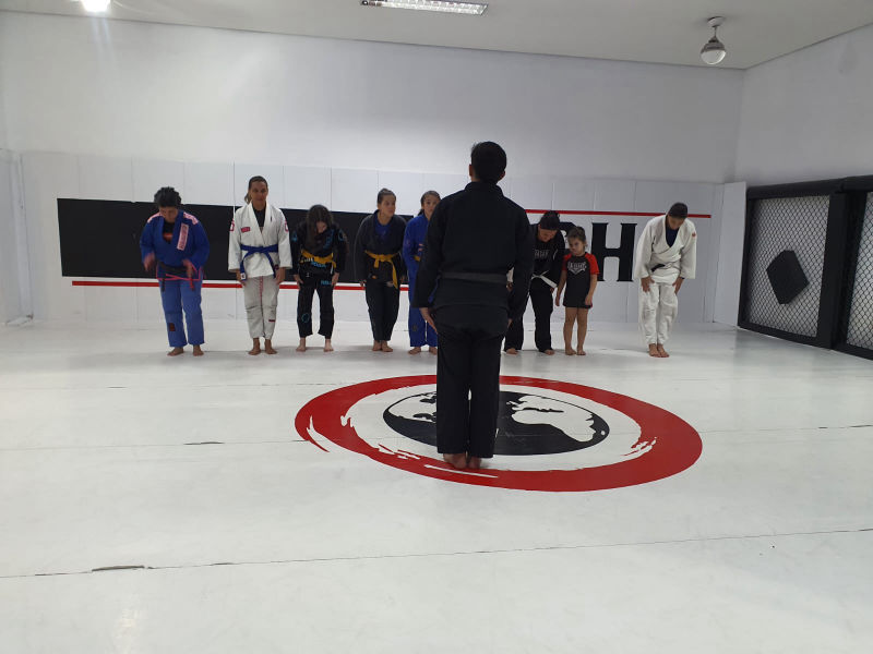 Aula de Jiu-Jítsu